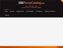 Tablet Screenshot of amtpumpcatalog.com